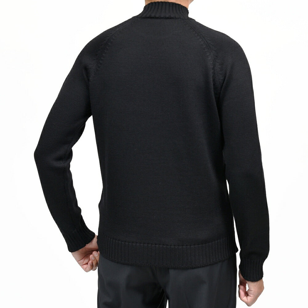 ZANONE（ザノーネ） 5ゲージウールモックネックニット SLIM FIT/472-65403 16062000052