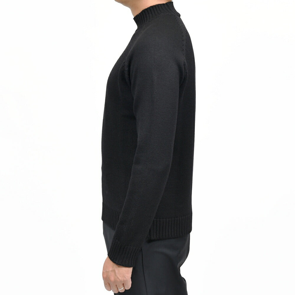 ZANONE（ザノーネ） 5ゲージウールモックネックニット SLIM FIT/472-65403 16062000052