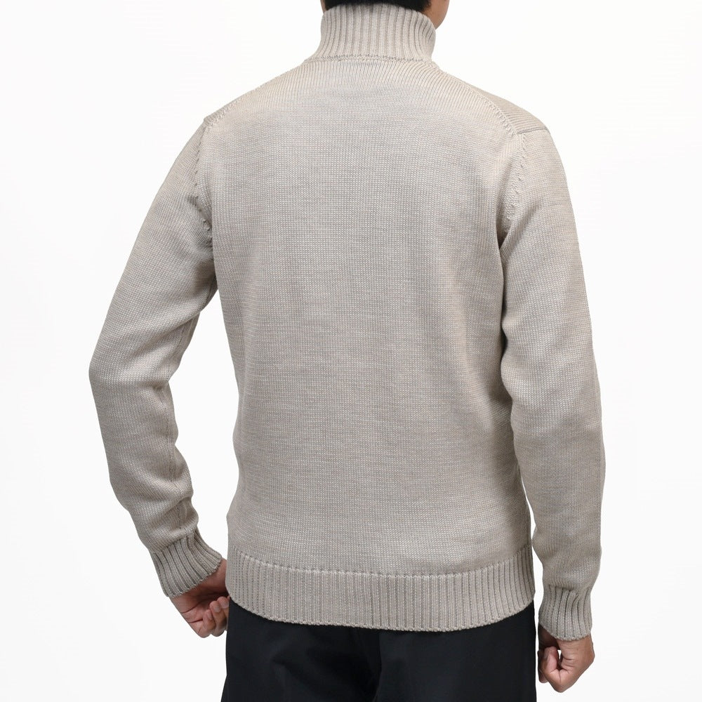 ZANONE（ザノーネ） 5ゲージウールスタンドカラーニットカーディガン CHIOTO/SLIM FIT/810130/ZR229/65802 16062001052