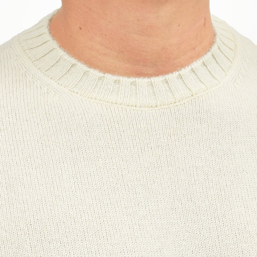 FILIPPO DE LAURENTIIS（フィリッポ デ ローレンティス）7ゲージウールカシミアクルーネックニット 5GC3ML60 16062001109