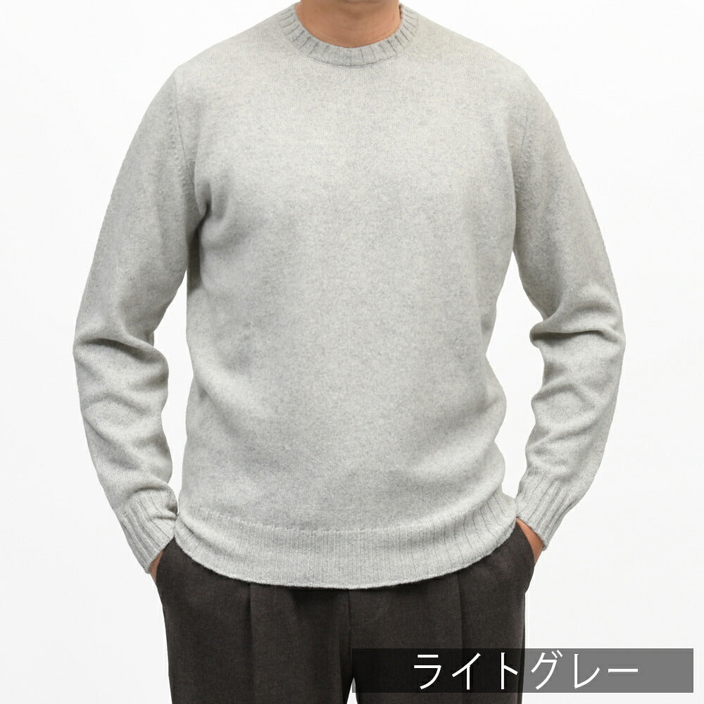 FILIPPO DE LAURENTIIS（フィリッポ デ ローレンティス）7ゲージウールカシミアクルーネックニット 5GC3ML60 16062001109