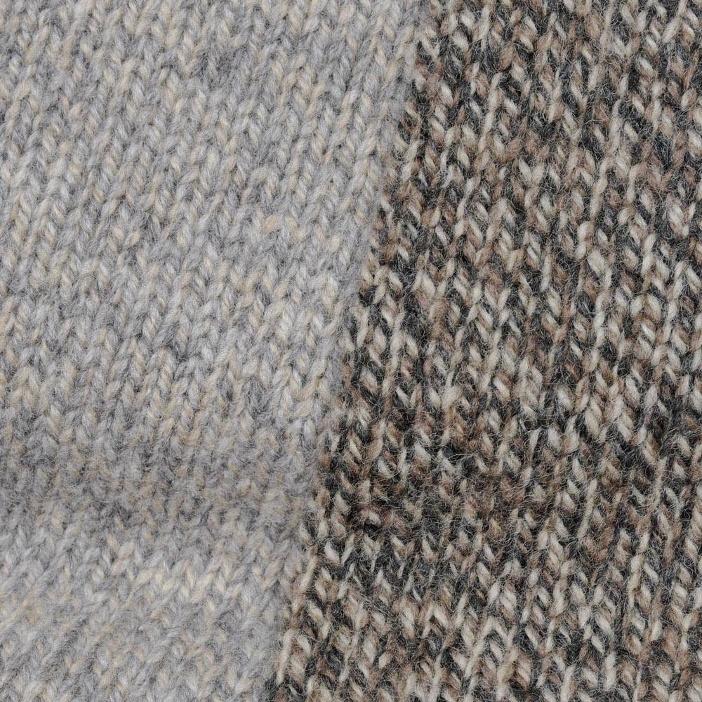 ZANONE（ザノーネ）5ゲージメランジウールスタンドカラーニットカーディガン CHIOTO/SLIM FIT/810130/ZN233/65801(M) 16066301052