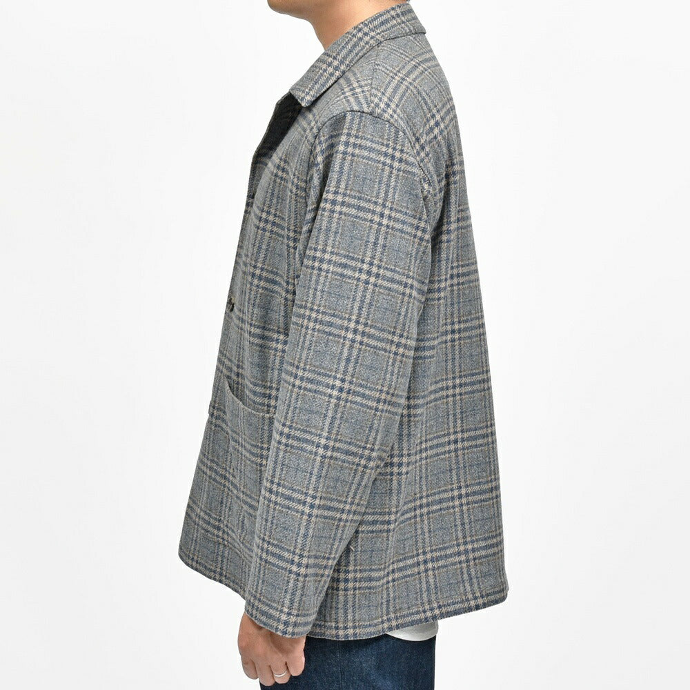 CARUSO（カルーゾ） OVERSHIRTオーバーシャツ ウールカシミアライトツィードカバーオール MS22G 17052006025