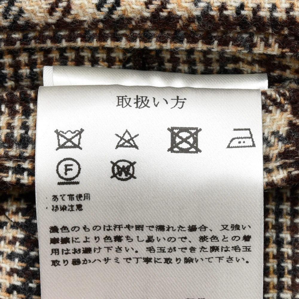 LARDINI（ラルディーニ） ROMAローマ ウールカシミアライトツィードオーバーチェック2Bジャケット CNJ6202Q/AAIF65517 17052006109