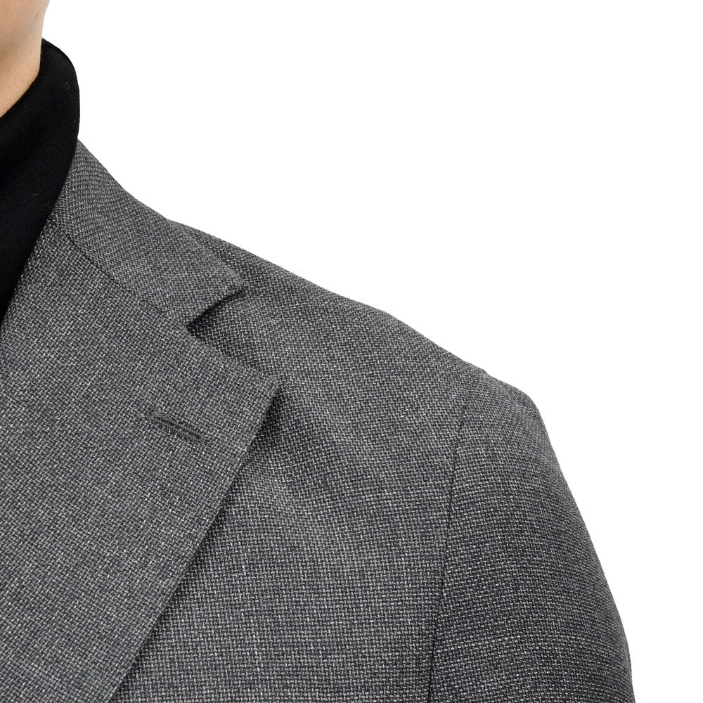 BARBA（バルバ） B ACTIVEビーアクティブ ウールホップサック2Bジャケット（メタルボタン） 487-41761 17052011052
