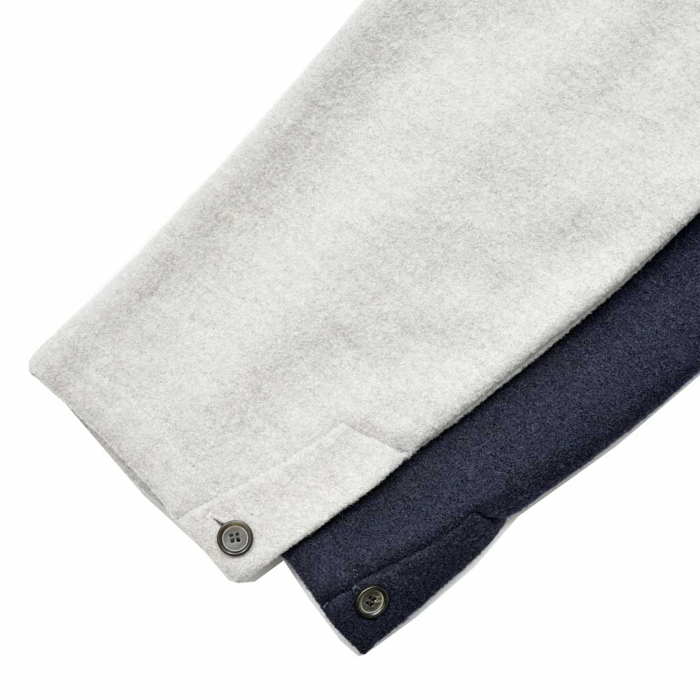 la favola（ラファーヴォラ） ウールナイロンジャージ2Bジャケット SHORT JACKET J31 17052400146