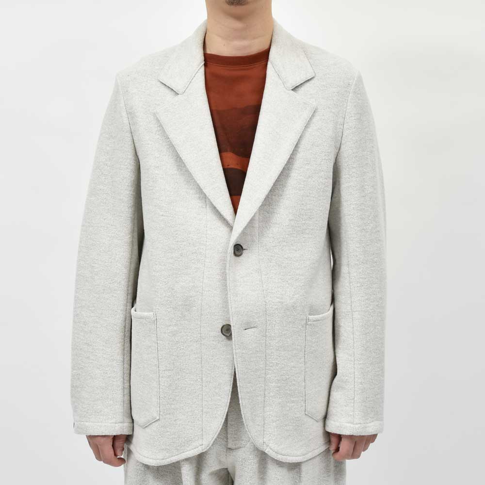 la favola（ラファーヴォラ） ウールナイロンジャージ2Bジャケット SHORT JACKET J31 17052400146