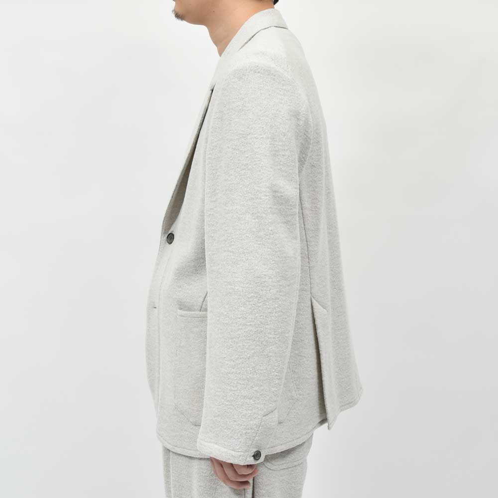 la favola（ラファーヴォラ） ウールナイロンジャージ2Bジャケット SHORT JACKET J31 17052400146