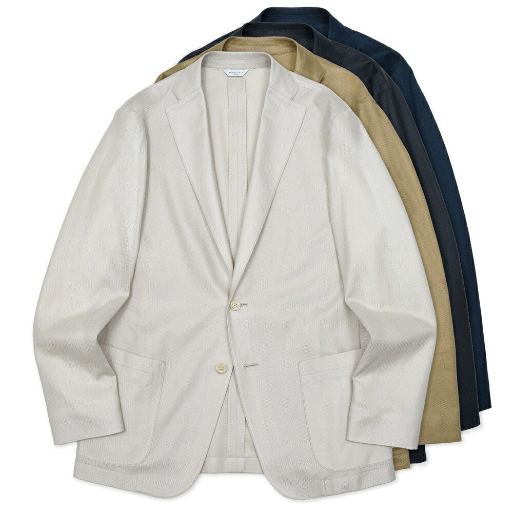 BOGLIOLI（ボリオリ） EMPTYエンプティ コットンホップサックジャージ2Bジャケット 0G0166/SB5024 17061000039
