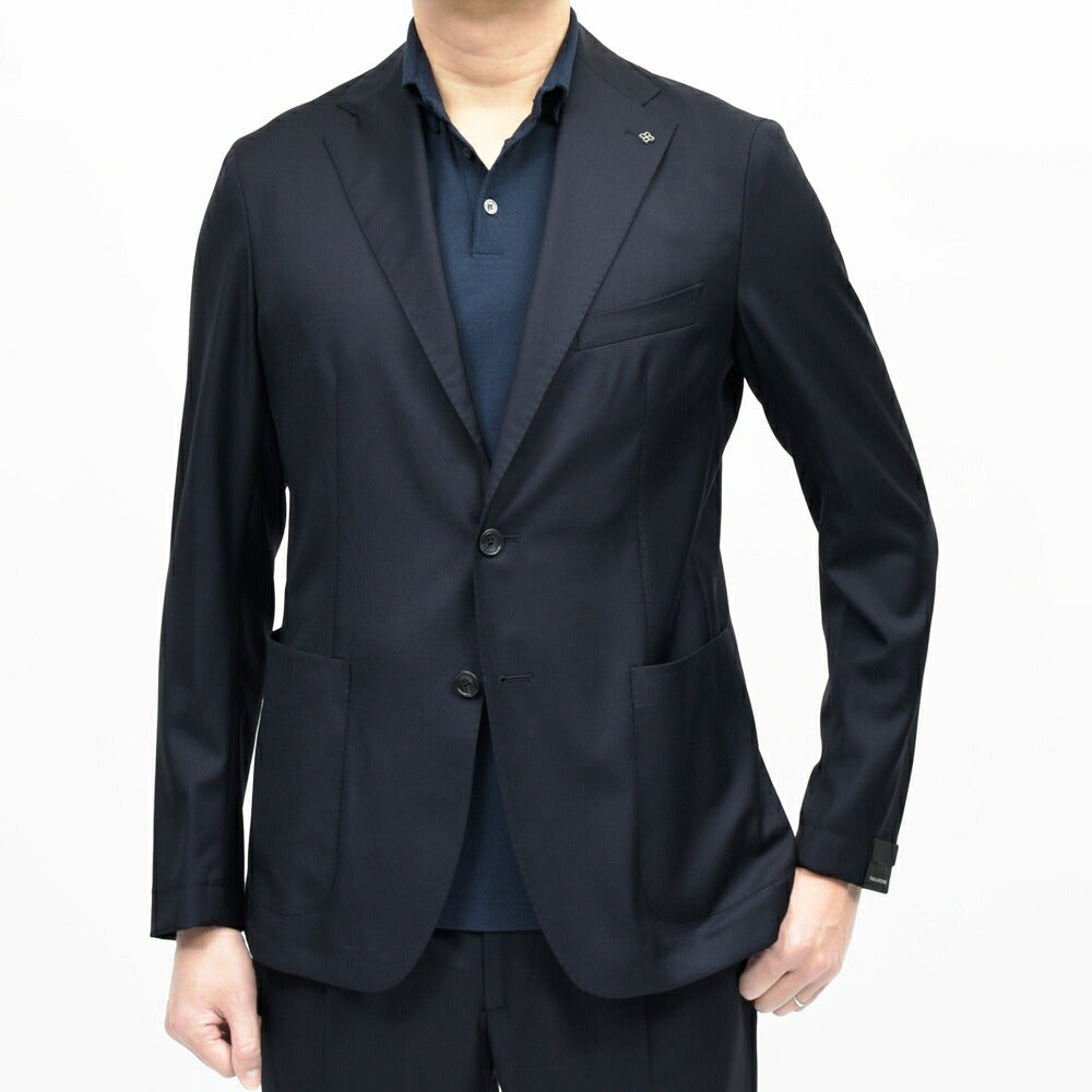 TAGLIATORE（タリアトーレ） DAKARダカール SUPER110'sウールツイル2Bジャケット 070001 17061000054