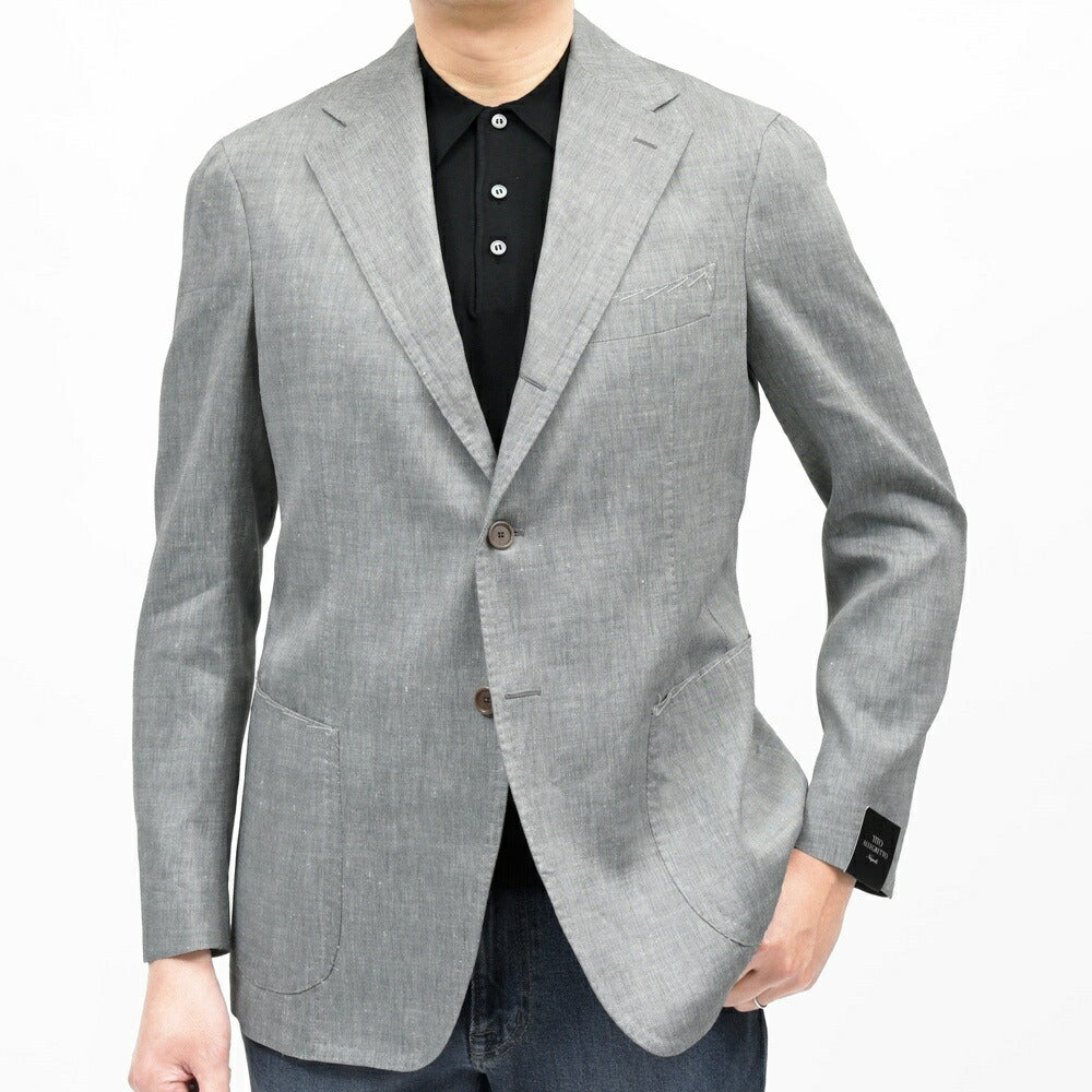 TITO ALLEGRETTO（ティト アレグレット） リネンウールヘリンボーン3Bジャケット TA-05-261-022 17061002142