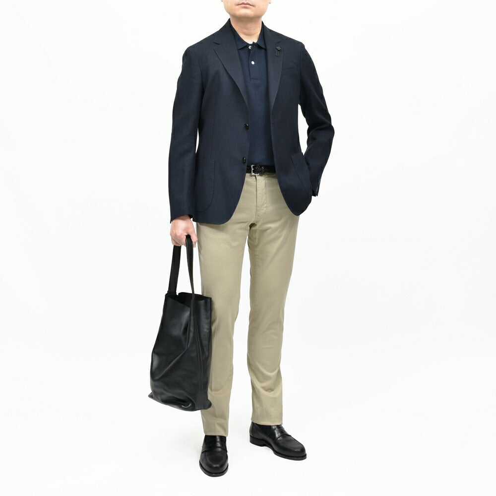 LARDINI（ラルディーニ） ROMAローマ ウールリネンホップサック2Bジャケット CNJ6202Q/PAIF66508 17061003109