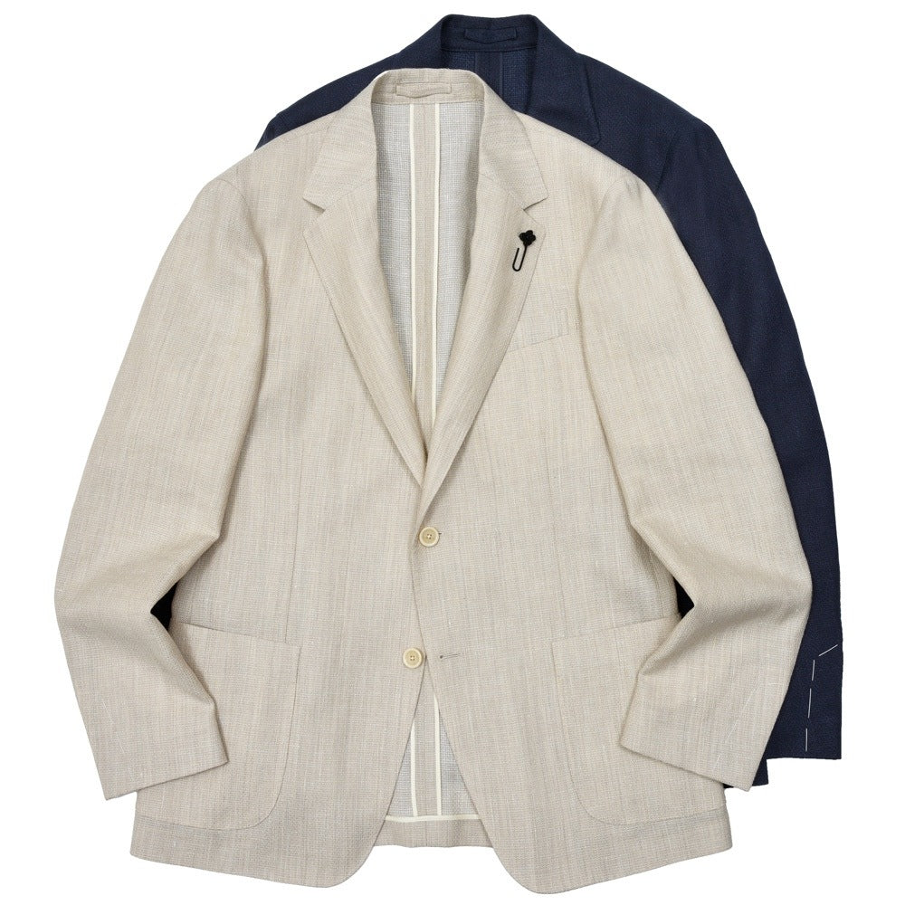 LARDINI（ラルディーニ） ROMAローマ ウールリネンホップサック2Bジャケット CNJ6202Q/PAIF66508 17061003109