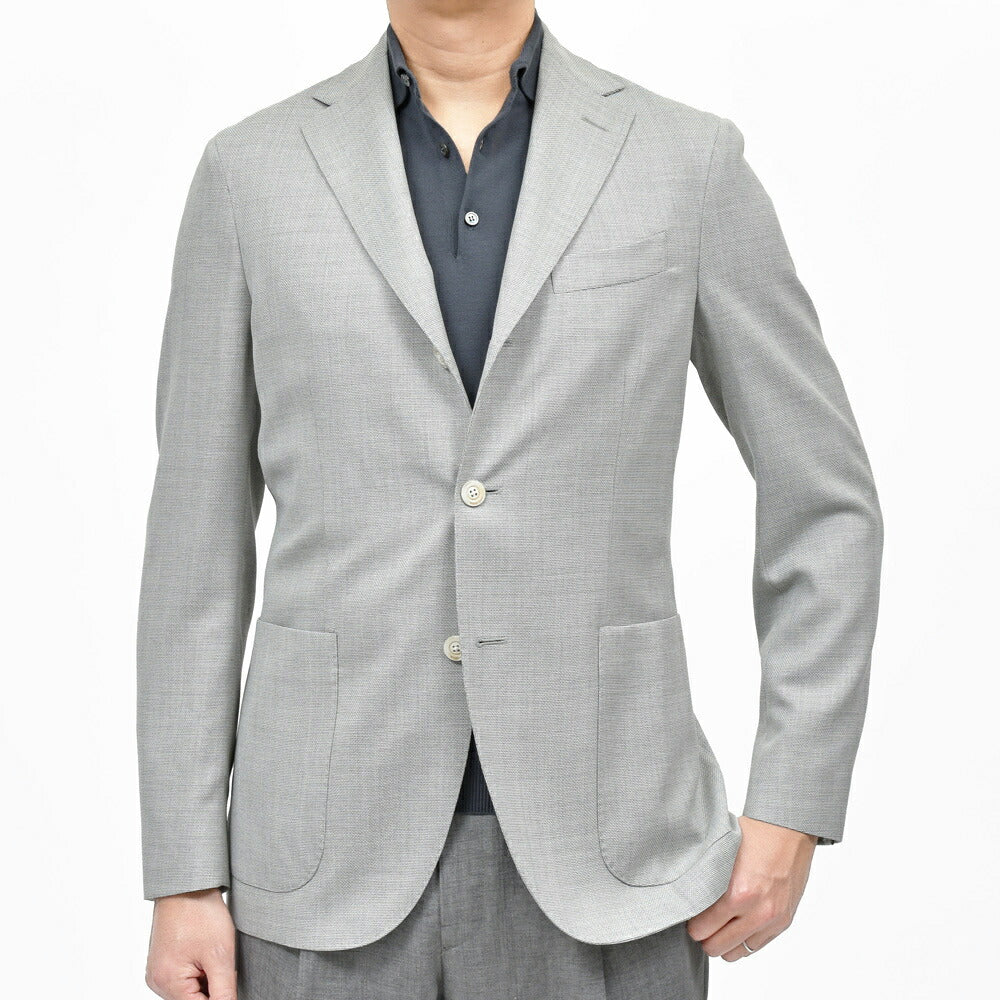 BOGLIOLI（ボリオリ） DOVERドーヴァー ウールホップサック3Bジャケット W2902E/SA0534 17061007039