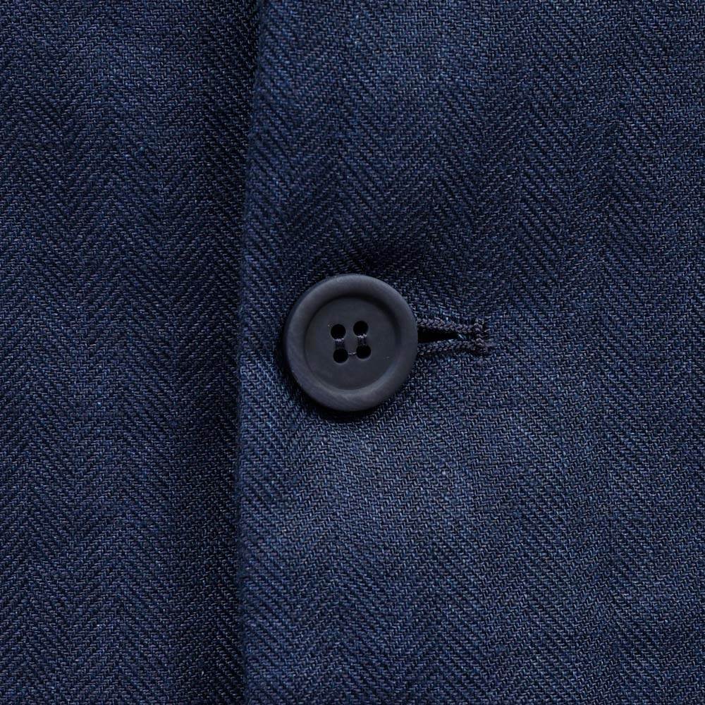 SEASE（シーズ） ELLEN BLAZER2.0 リネンコットンヘリンボーンスタンドカラージャケット JB033TN403 17061008039
