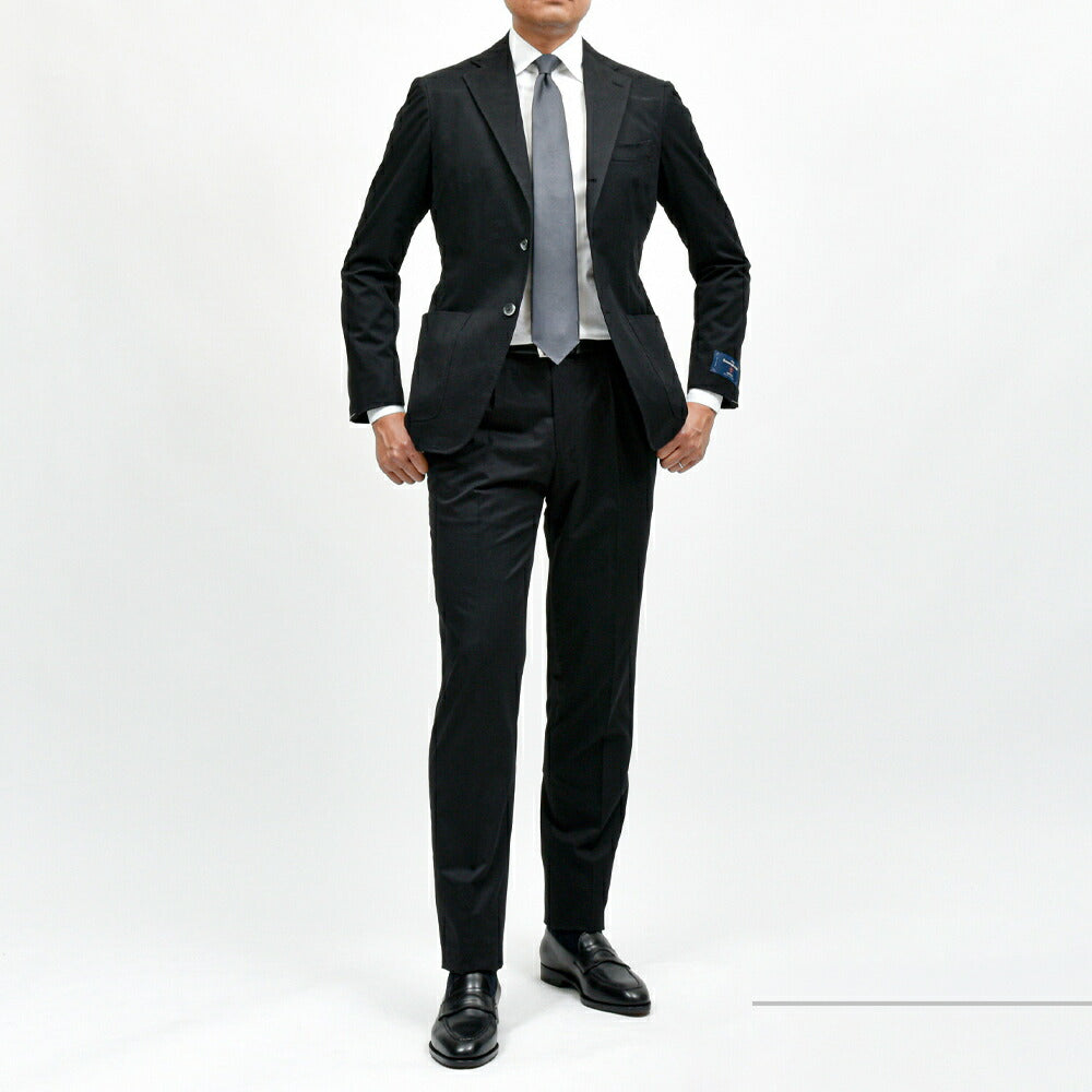 guji（グジ） コットンカシミア3Bジャケット MADE BY RING JACKET / Ermenegildo Zegna - CASHCO 17061202028