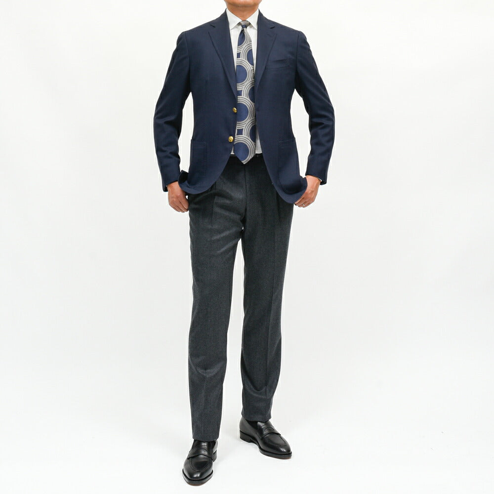 STILE LATINO（スティレ ラティーノ）ウールホップサック3Bジャケット / VINCENZO 17061204025