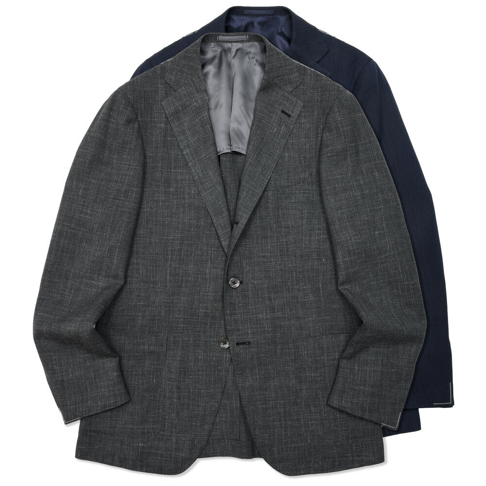 guji（グジ） トライブレンドフレスコ3Bジャケット MADE BY RING JACKET / Loro Piana - SUMMERTIME 17061205028