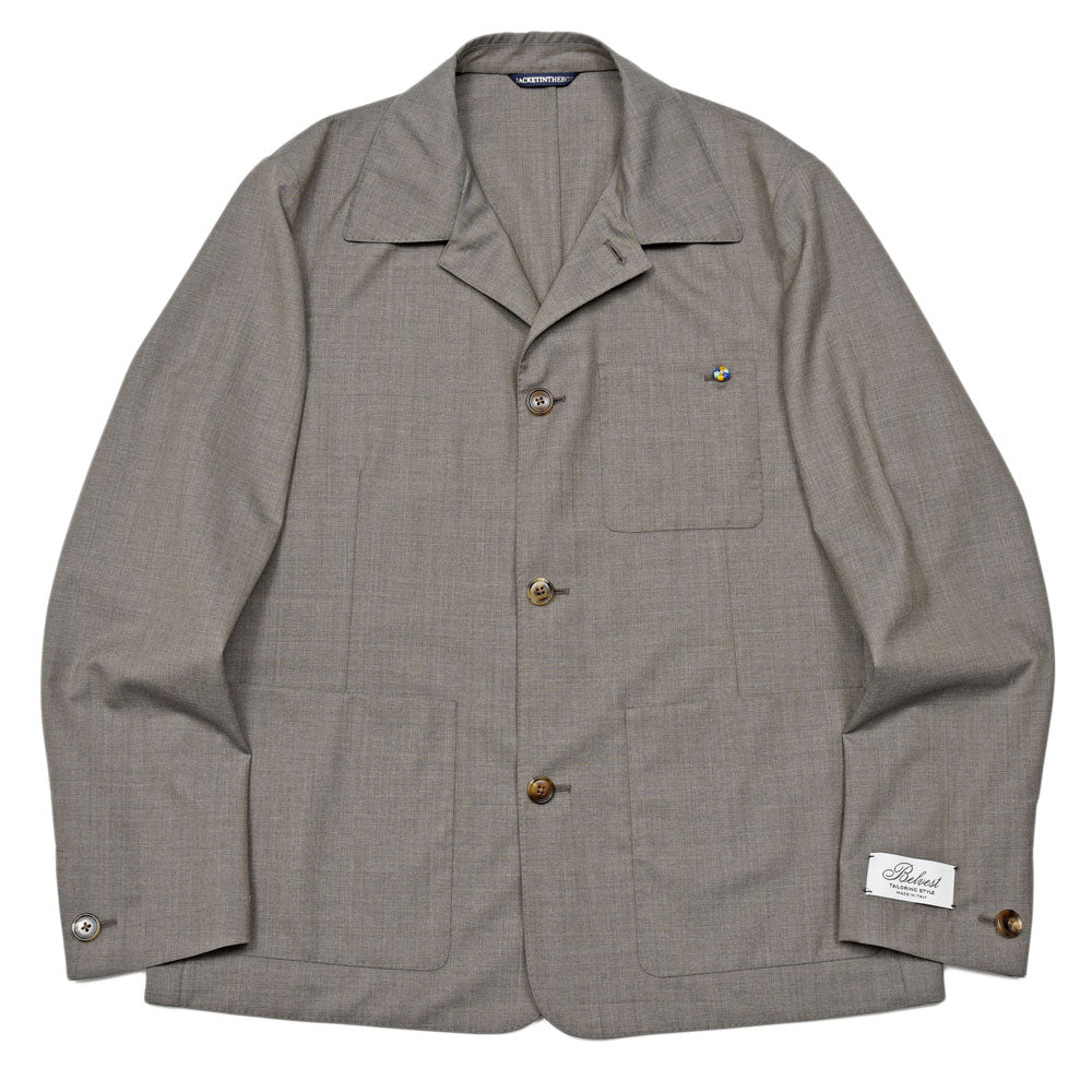 Belvest（ベルベスト） ウールカバーオールジャケット A56-3339/GJ 17061400020