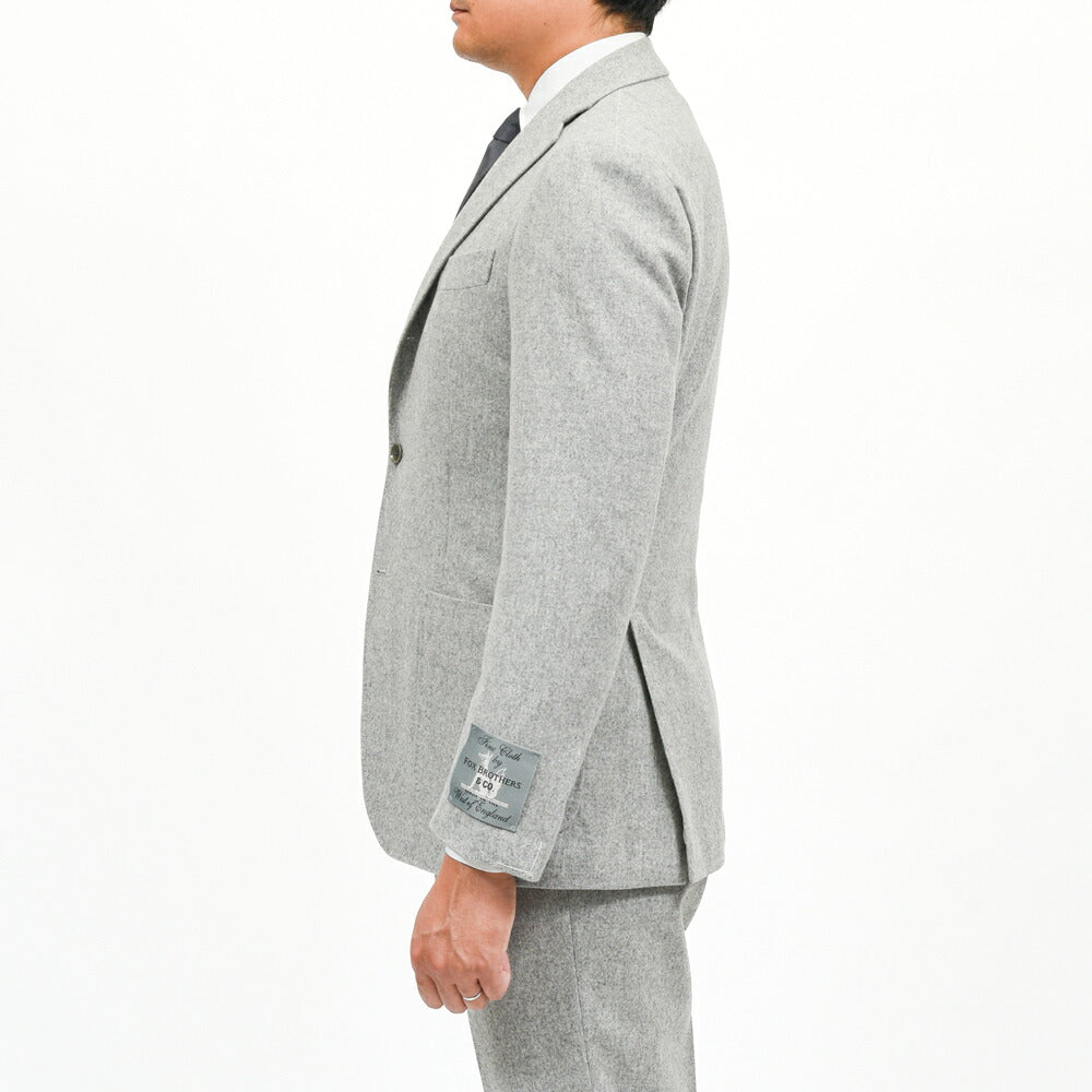 guji（グジ）ウールフランネル3Bジャケット MADE BY RING JACKET / FOX BROTHERS - CBT5 17062206028