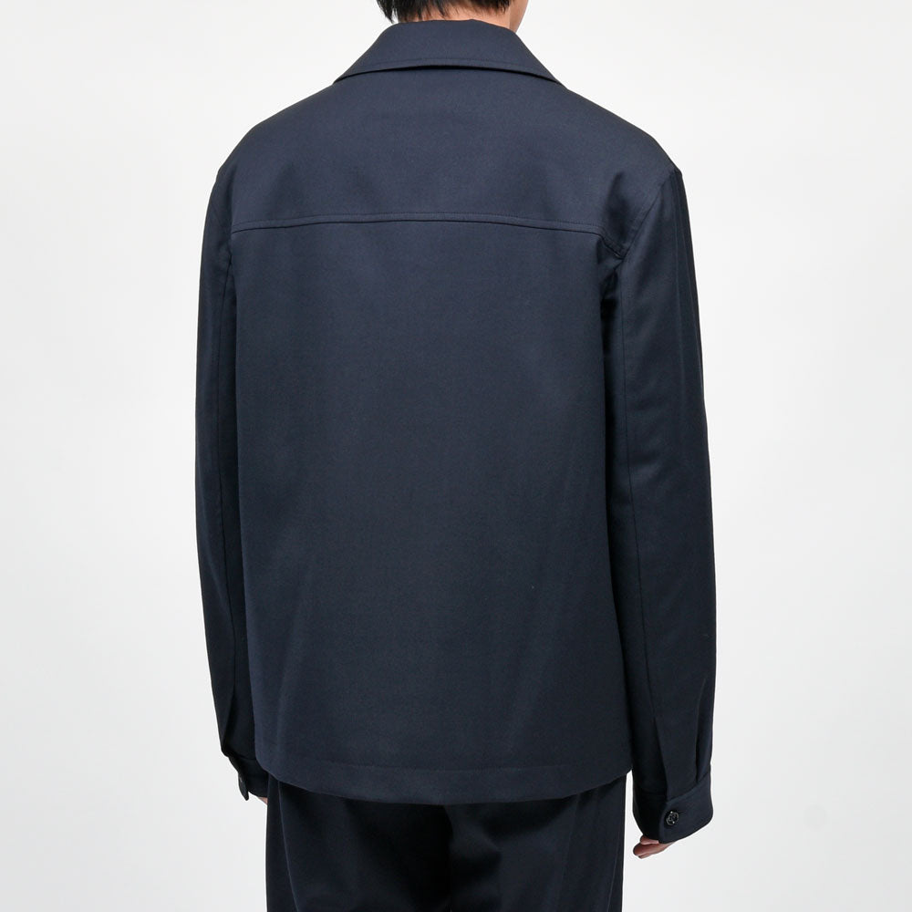 LARDINI（ラルディーニ）<br>BUNNY テックウールジップブルゾン 4BUNNY5704 17062400109