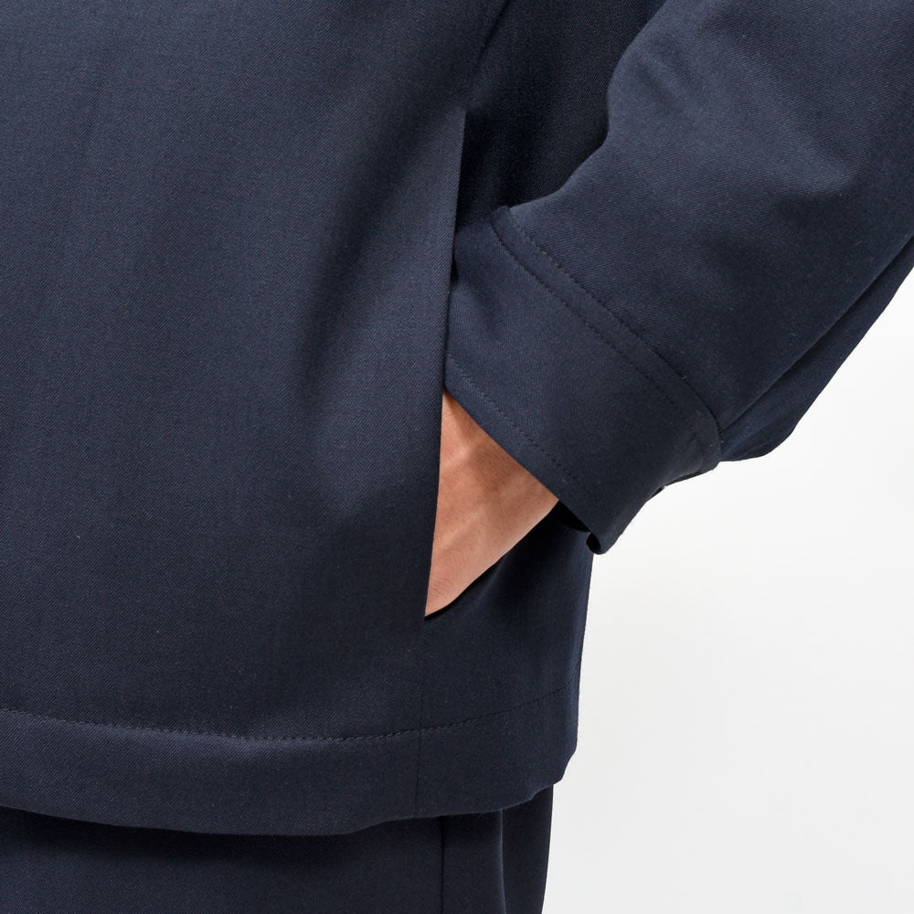 LARDINI（ラルディーニ）<br>BUNNY テックウールジップブルゾン 4BUNNY5704 17062400109
