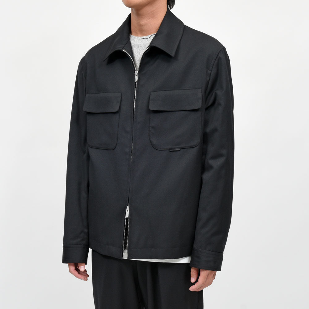 LARDINI（ラルディーニ）<br>BUNNY テックウールジップブルゾン 4BUNNY5704 17062400109