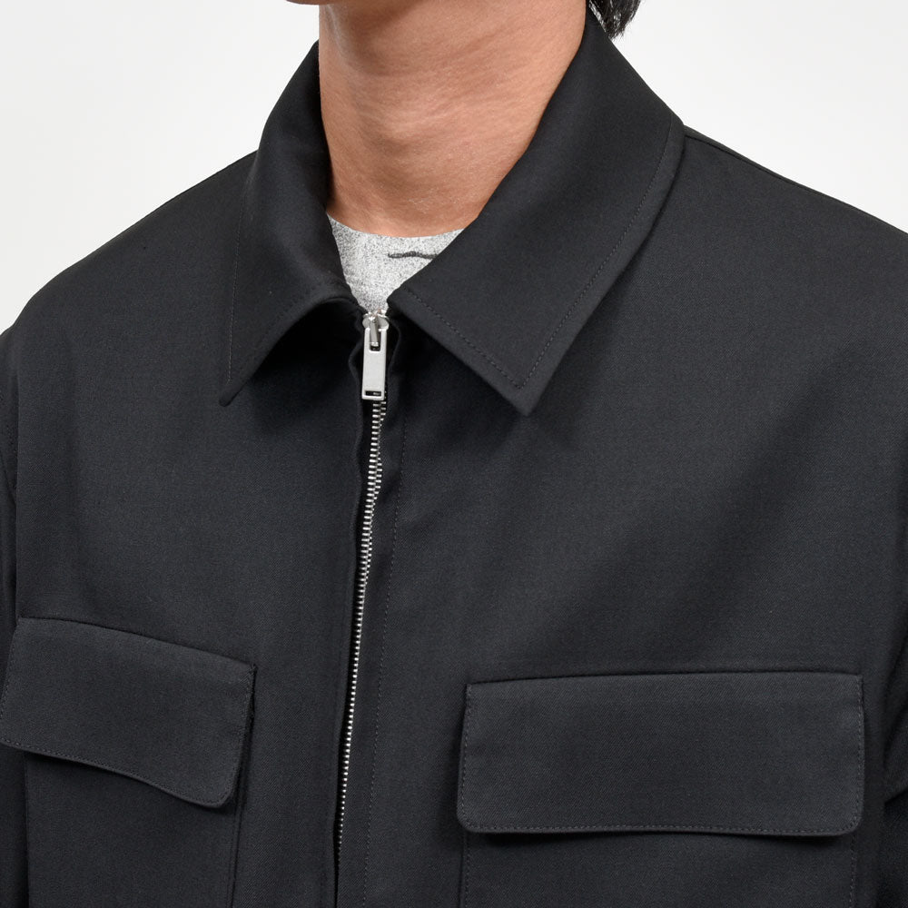 LARDINI（ラルディーニ）<br>BUNNY テックウールジップブルゾン 4BUNNY5704 17062400109