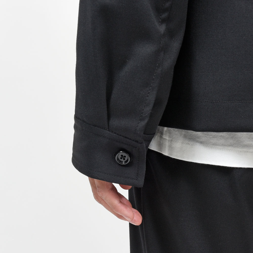LARDINI（ラルディーニ）<br>BUNNY テックウールジップブルゾン 4BUNNY5704 17062400109