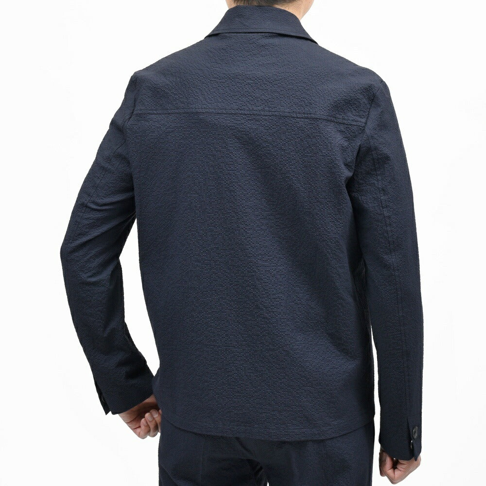 INCOTEX（インコテックス） ストレッチコットンシルクシアサッカーカバーオール 470-51802(M) 17065300052