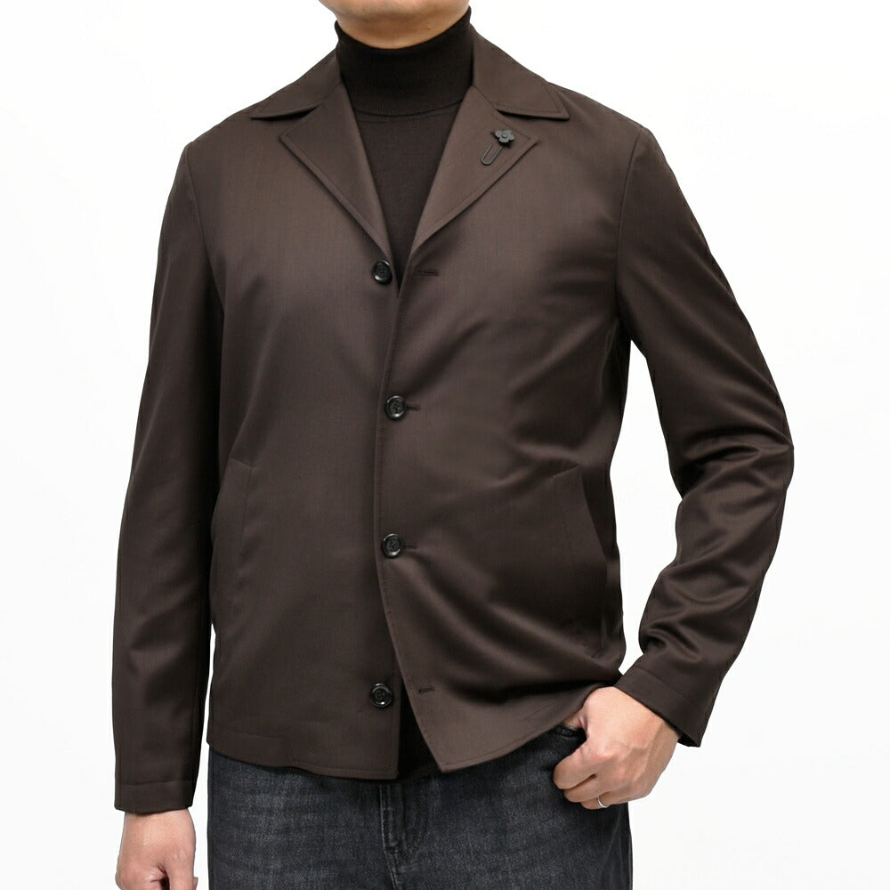 LARDINI（ラルディーニ）CONY ウールツイルショートブルゾン JECONY/CN64414 17066000109