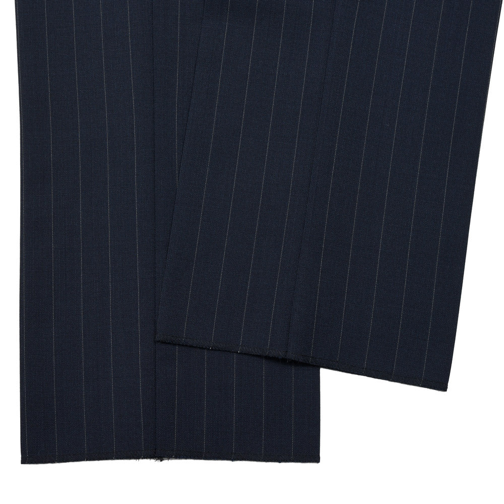 guji（グジ）ウールトロピカルピンストライプ3B1プリーツスーツ MADE BY RING JACKET / VITALE BARBERIS CANONICO 17161205028
