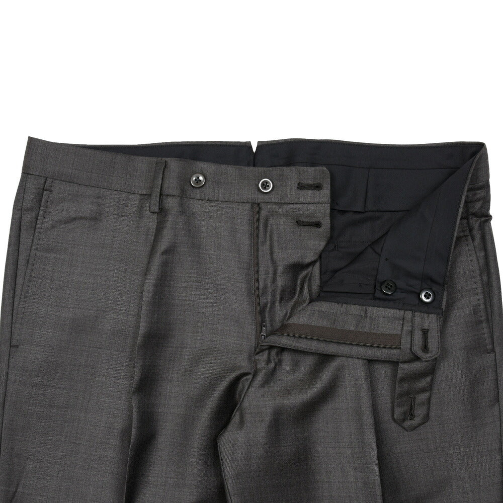 guji（グジ）ウールシャークスキン3B1プリーツスーツ MADE BY RING JACKET / Ermenegildo Zegna - TROFEO 17162207028