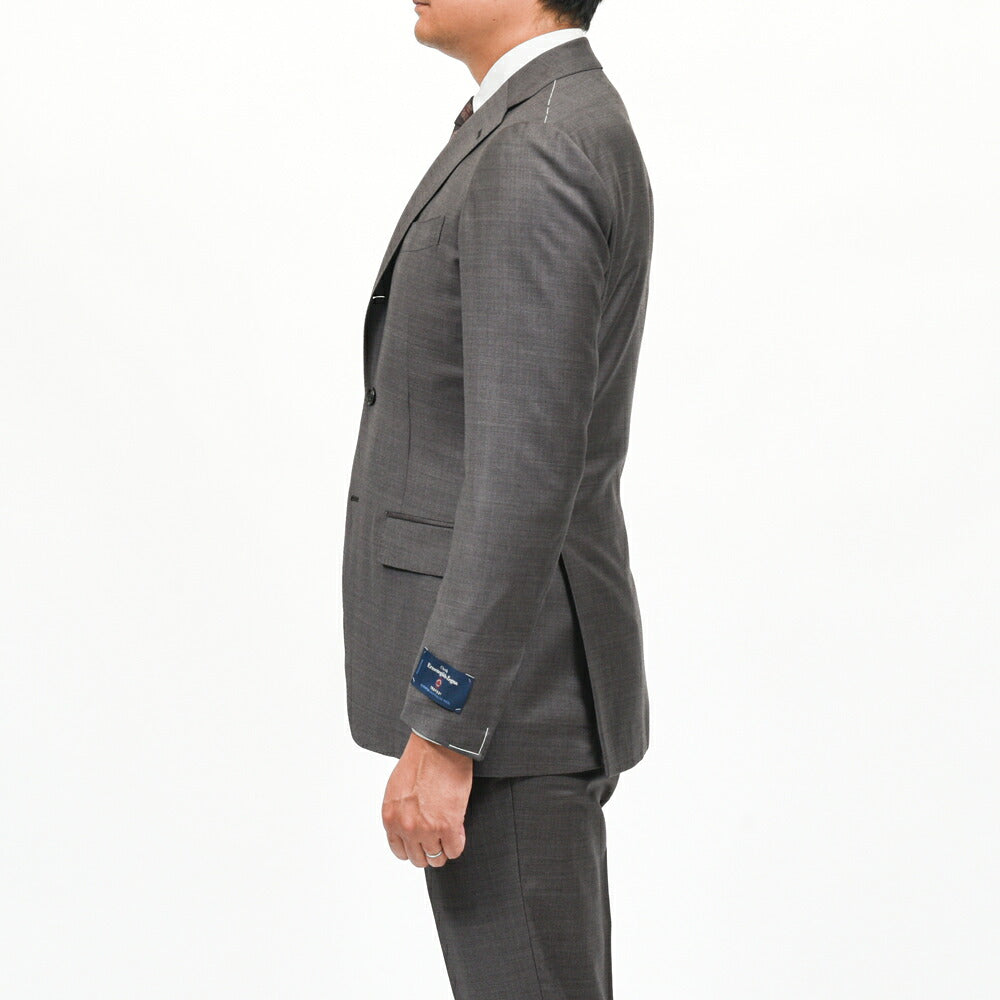 guji（グジ）ウールシャークスキン3B1プリーツスーツ MADE BY RING JACKET / Ermenegildo Zegna - TROFEO 17162207028