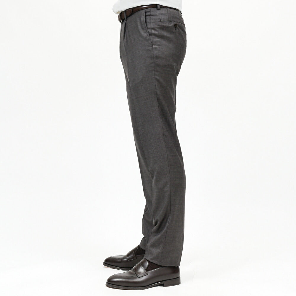 guji（グジ）ウールシャークスキン3B1プリーツスーツ MADE BY RING JACKET / Ermenegildo Zegna - TROFEO 17162207028