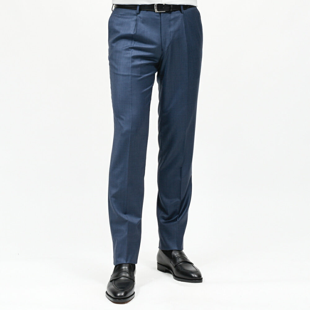 guji（グジ）ウールシャークスキン3B1プリーツスーツ MADE BY RING JACKET / Ermenegildo Zegna - TROFEO 17162207028