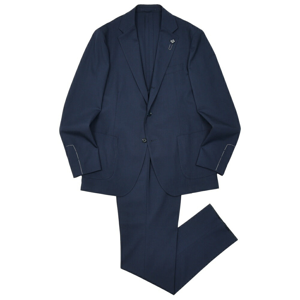 LARDINI（ラルディーニ） EASY WEARイージーウェア テックウールシャドーグレンチェック3B1Pスーツ 6116-8091AQ6704 17165000109
