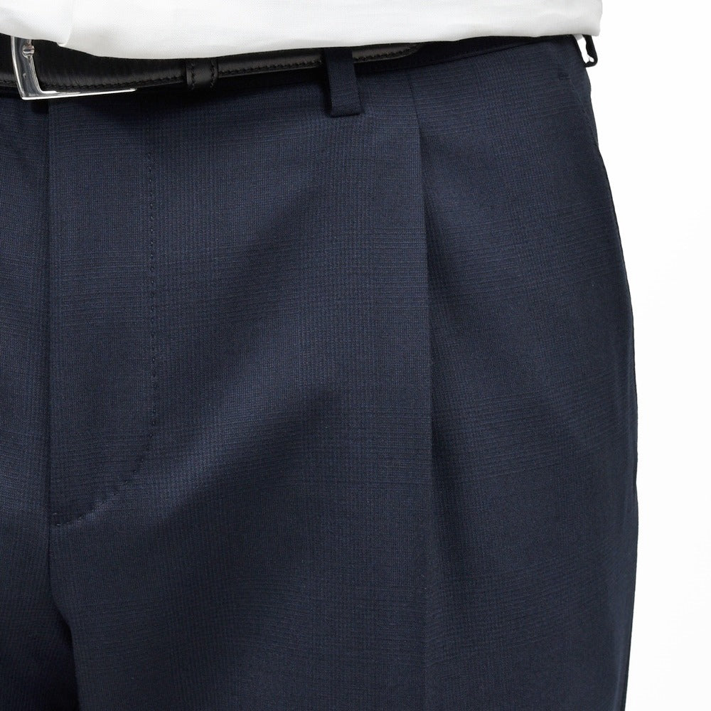 LARDINI（ラルディーニ） EASY WEARイージーウェア テックウールシャドーグレンチェック3B1Pスーツ 6116-8091AQ6704 17165000109