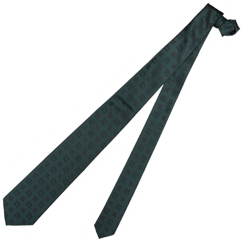 TIE YOUR TIE（タイ ユア タイ）シルクスクエアパターンタイ / セッテピエゲ 18265207179