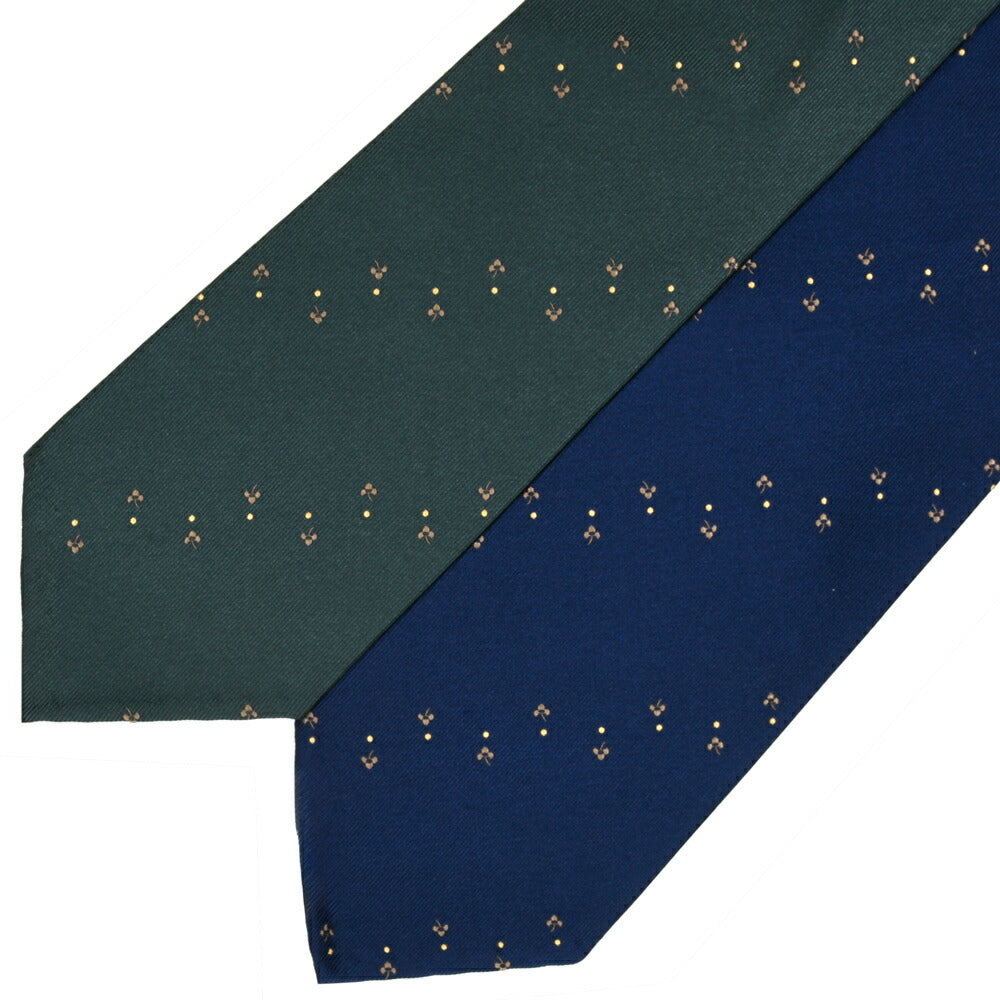 TIE YOUR TIE（タイ ユア タイ）シルククロバードットストライプタイ / セッテピエゲ 18265211179