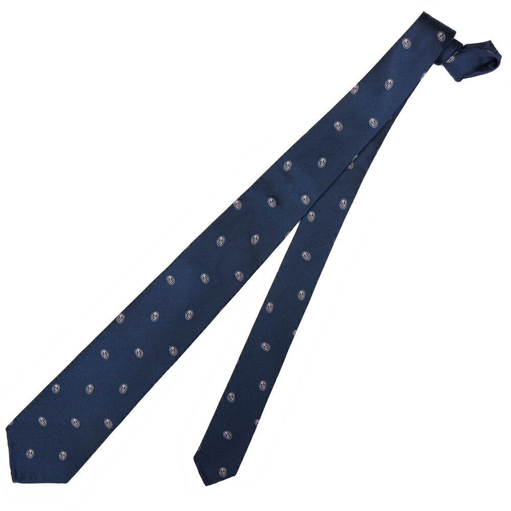 TIE YOUR TIE（タイ ユア タイ）シルクオーバルパターンタイ / セッテピエゲ 18265214179
