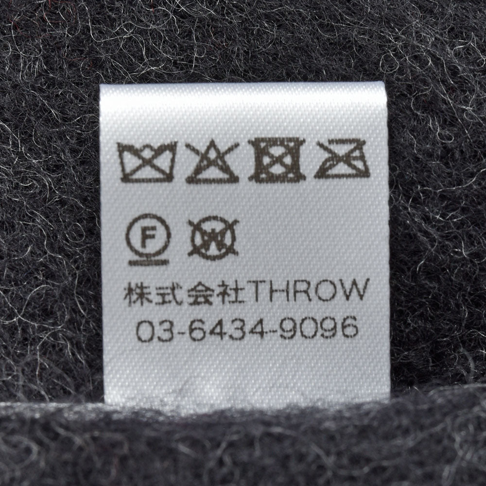 THROW（スロー) AMELIA ウールストール TH252-S04T genderless　18352700174