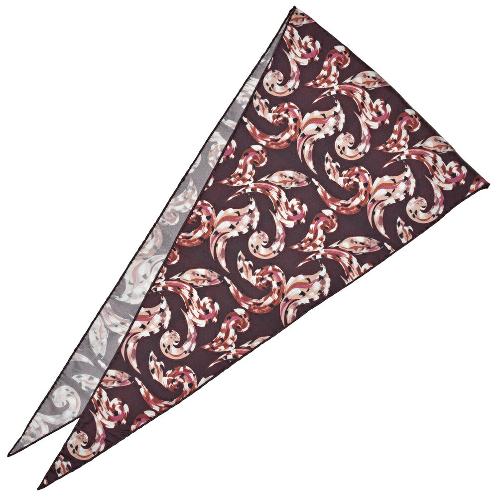 garoh（ガロウ） scarf02 シルクプリントダイヤスカーフ 18356800186