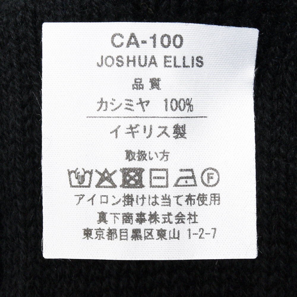 Joshua Ellis（ジョシュア エリス） カシミアフィンガーレスニットグローブ 18752000040