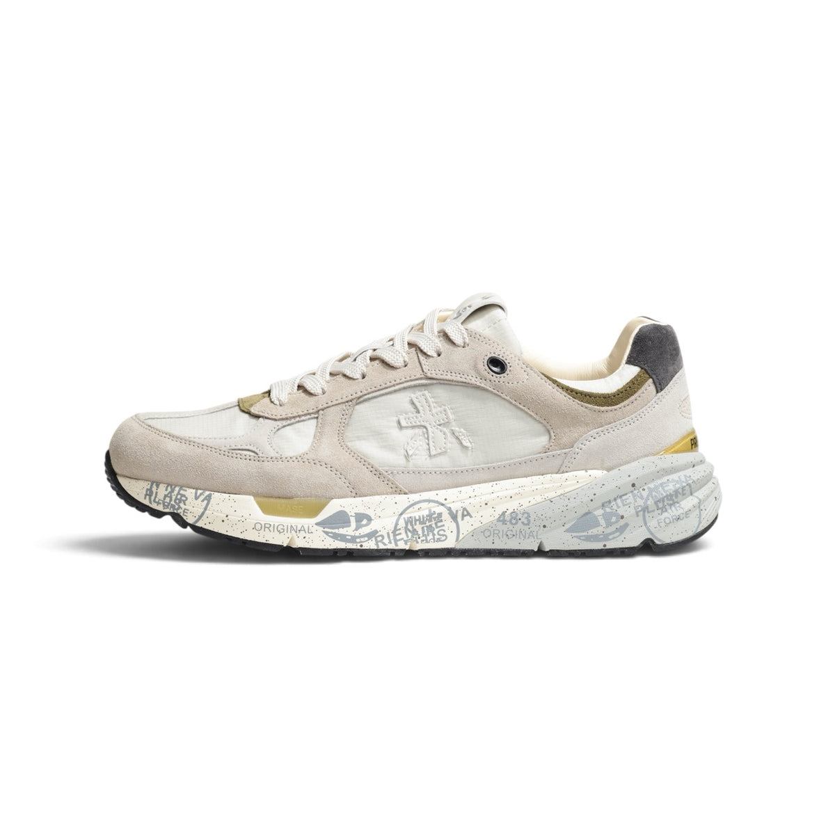 PREMIATA(プレミアータ) / スエード ナイロン リップストップ 厚底スニーカー MASE