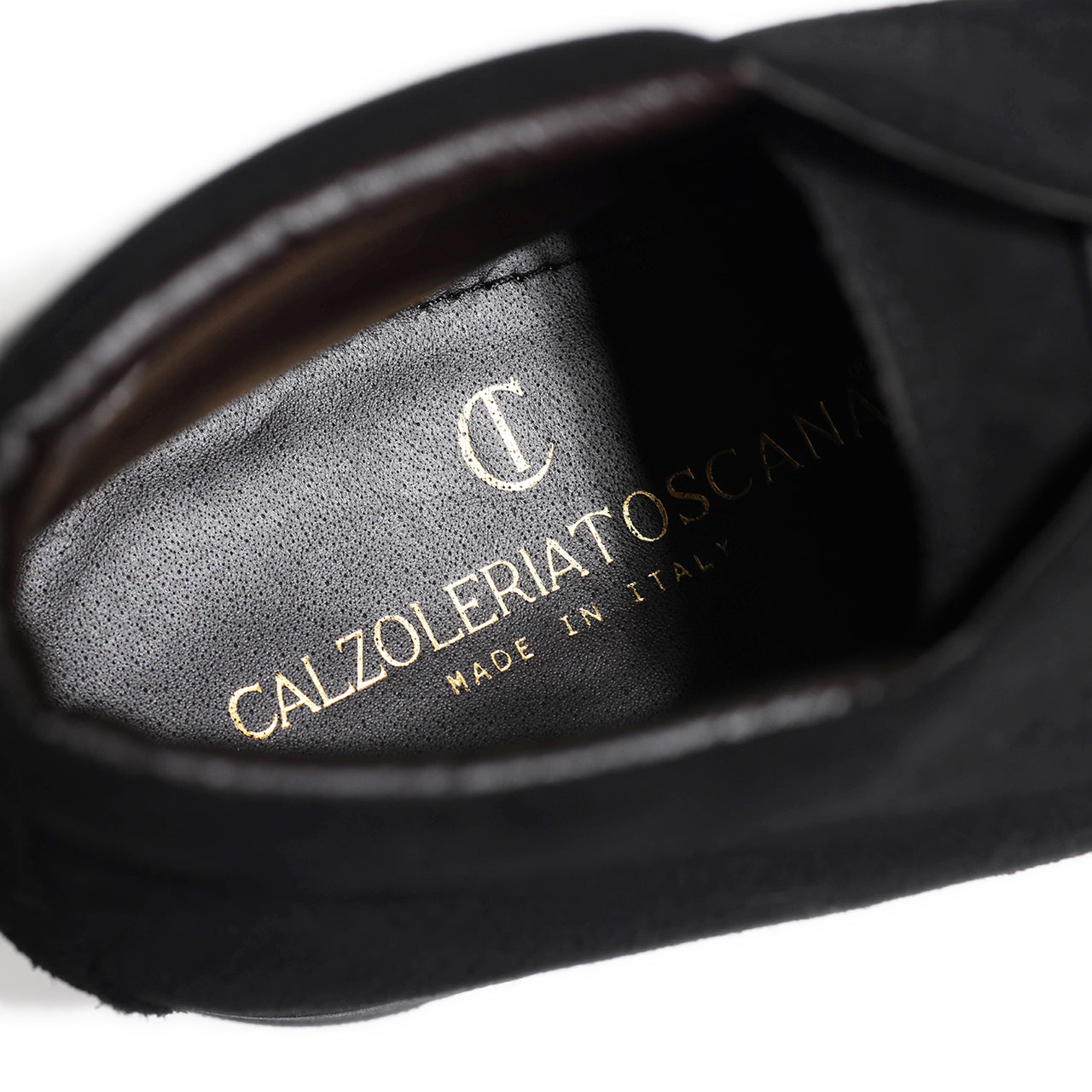 CALZOLERIA TOSCANA Q701 チャッカブーツ ブラック 9