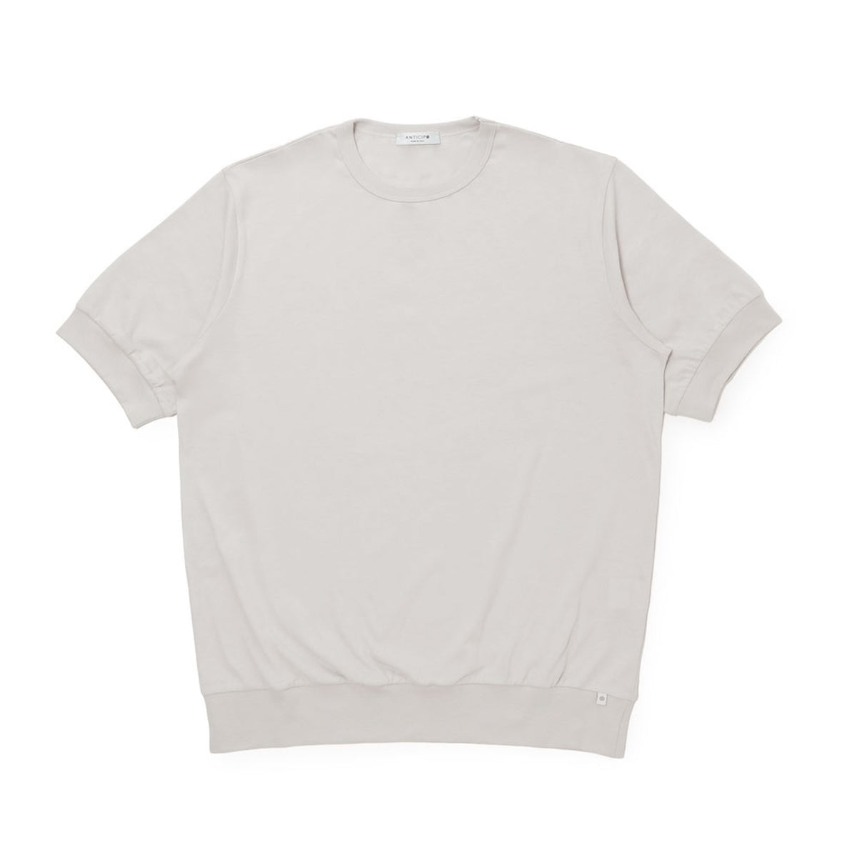 アンティーチポ / スムースコットン クルーネック ショートスリーブ Tシャツ/NEBBIOLO/smooth