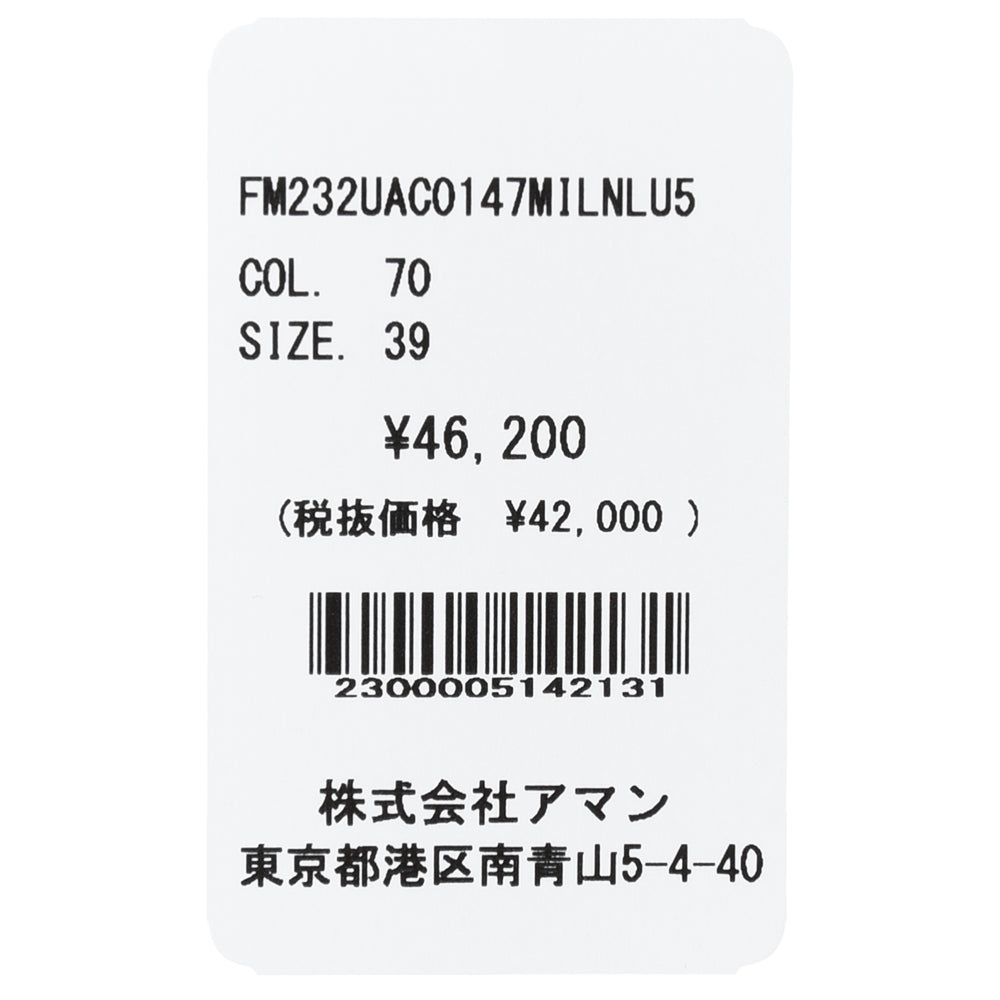 Finamore（フィナモレ） LUIGIルイジ/MILANOミラノ コットンブロードワイドカラーシャツ C0147