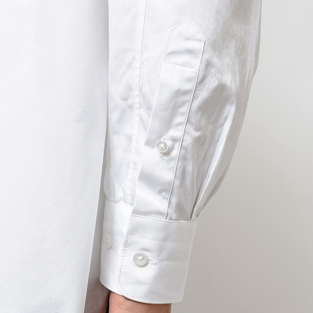 APPLETREES アップルツリーズ OPEN TRAVELER SHIRTS コットン ポプリン ヒドゥンボタンダウンカラー シャツ