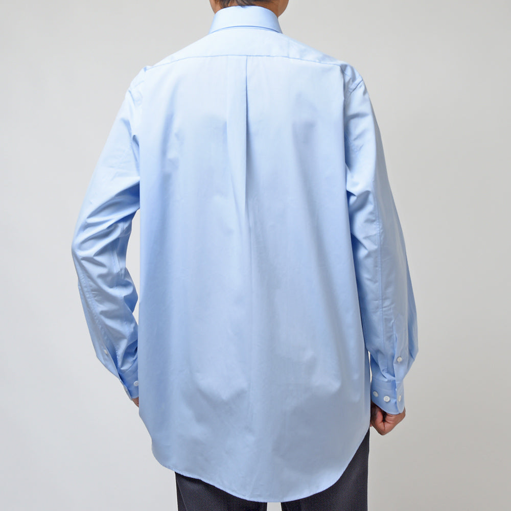 APPLETREES アップルツリーズ OPEN TRAVELER SHIRTS コットン ポプリン ヒドゥンボタンダウンカラー シャツ